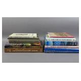 Group of 9 coffee table books Group of 9 coffee table books