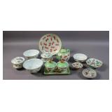 Group of Chinese porcelain tea wares