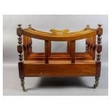 Regency mahogany canterbury