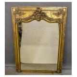 Rococo style gilt-framed mirror