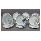 Set of 10 Rosenthal porcelain luncheon plates Set of 10 Rosenthal porcelain luncheon plates