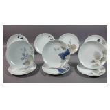 Set of 10 Rosenthal porcelain luncheon plates