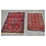 2 Throw rugs 2 Throw rugs
