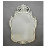 Neoclassical style paint-decorated mirror Neoclassical style paint-decorated mirror