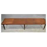 Mid Century style rosewood veneered low table