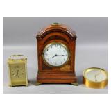 Tiffany & Co desk clock; Tiffany & Co desk clock;