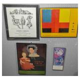 4 Exhibition posters 4 Exhibition posters