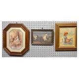 3 Impressionist style works 3 Impressionist style works