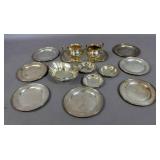 Group of sterling silver table wares Group of sterling silver table wares