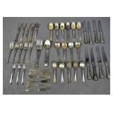 Gorham sterling silver partial flatware set