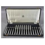 Garrard & Co. Ltd. silver plated fruit set