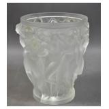 Lalique glass vase