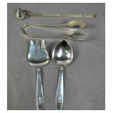 4 sterling silver serving pieces