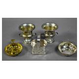 Group of English and sterling silver