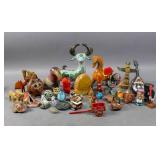 Group of assorted whimsical animal figures
