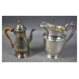 Wallace sterling silver water pitcher;