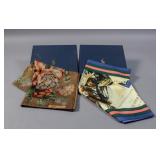 2 Ralph Lauren silk scarves