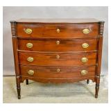 19th Century American mahogany chest