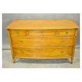 Louis XVI style fruitwood chest of drawers