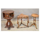 Group of 3 side tables