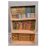 Group of leather bound books