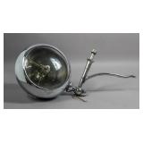 Vintage chrome police car spot light