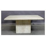 Mid Century style travertine low table