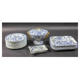 Spode porcelain partial dessert service