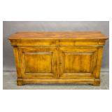 French Provincial style fruitwood server