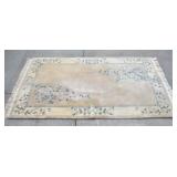 Gallery size floral carpet