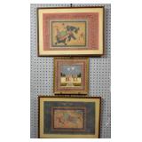 3 Indian works of art