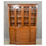 RWay cherry stained breakfront