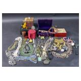 Group of Vintage costume jewelry;