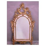 Florentine style giltwood mirror