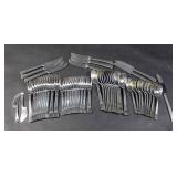 Dansk stainless steel partial flatware set