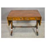 Baker Georgian style mahogany sofa table