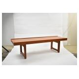 Torbjorn Afdal Modern Teak Krobo Bench