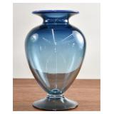 Blue Glass Vase