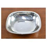 Arthur Stone Sterling Silver Square Bowl