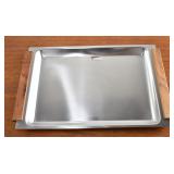Danish Stainless Wood Handled Tray, Stelton