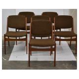 Style of Kai Kristiansen, Set of Dining Chairs