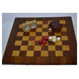 Drueke "Play a Way"  Chess/ Checkers Board #65