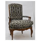 Hollywood Regency Type Upholstered Chair