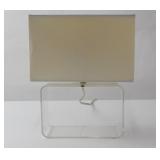 Small Acrylic Table Lamp