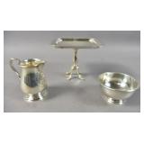 3 sterling silver table articles