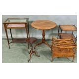 Group of mahogany furniture