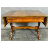 Biedermeier style fruitwood sofa table