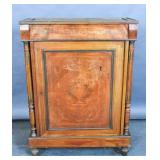 Napoleon III marquetry inlaid cabinet