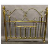 Brass queen size headboard