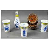 Group of 4 Lynn Chase porcelain articles;